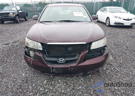 2006 Hyundai Sonata Gls V6/Lx V6 из США, поврежденный, VIN 5NPEU46F26H138356